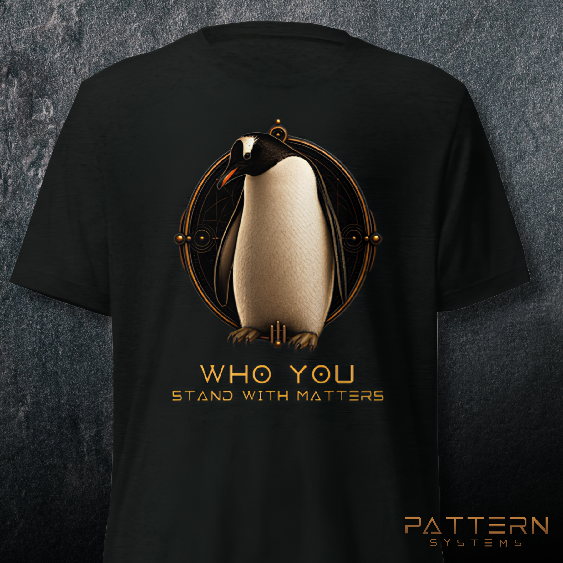 THE PENGUIN — Who You Stand With Matters (Front Design)