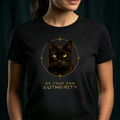 THE CAT — Be Your Own Authority | T-Shirt (Front Design)
