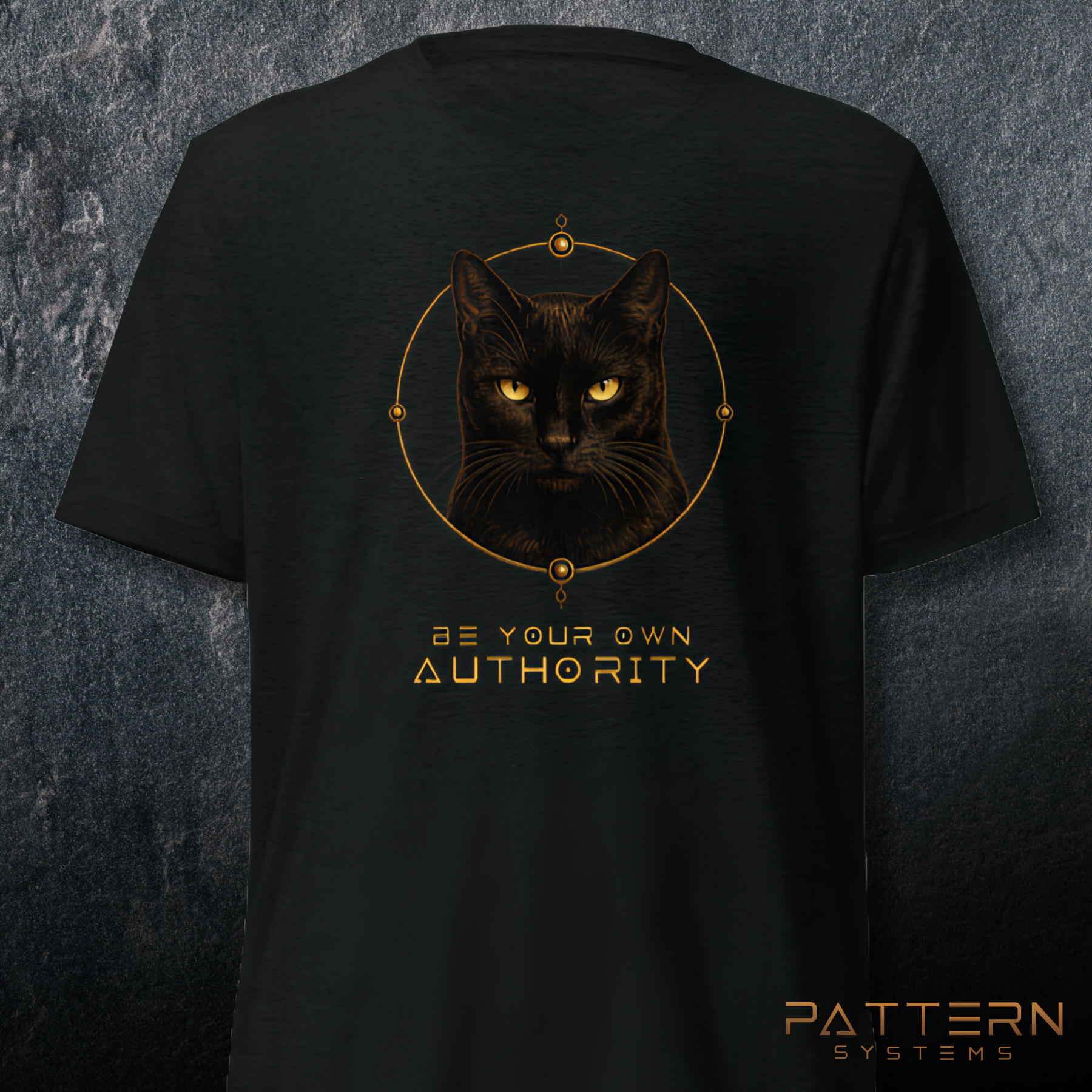 THE CAT — Be Your Own Authority | T-Shirt (Front Design)