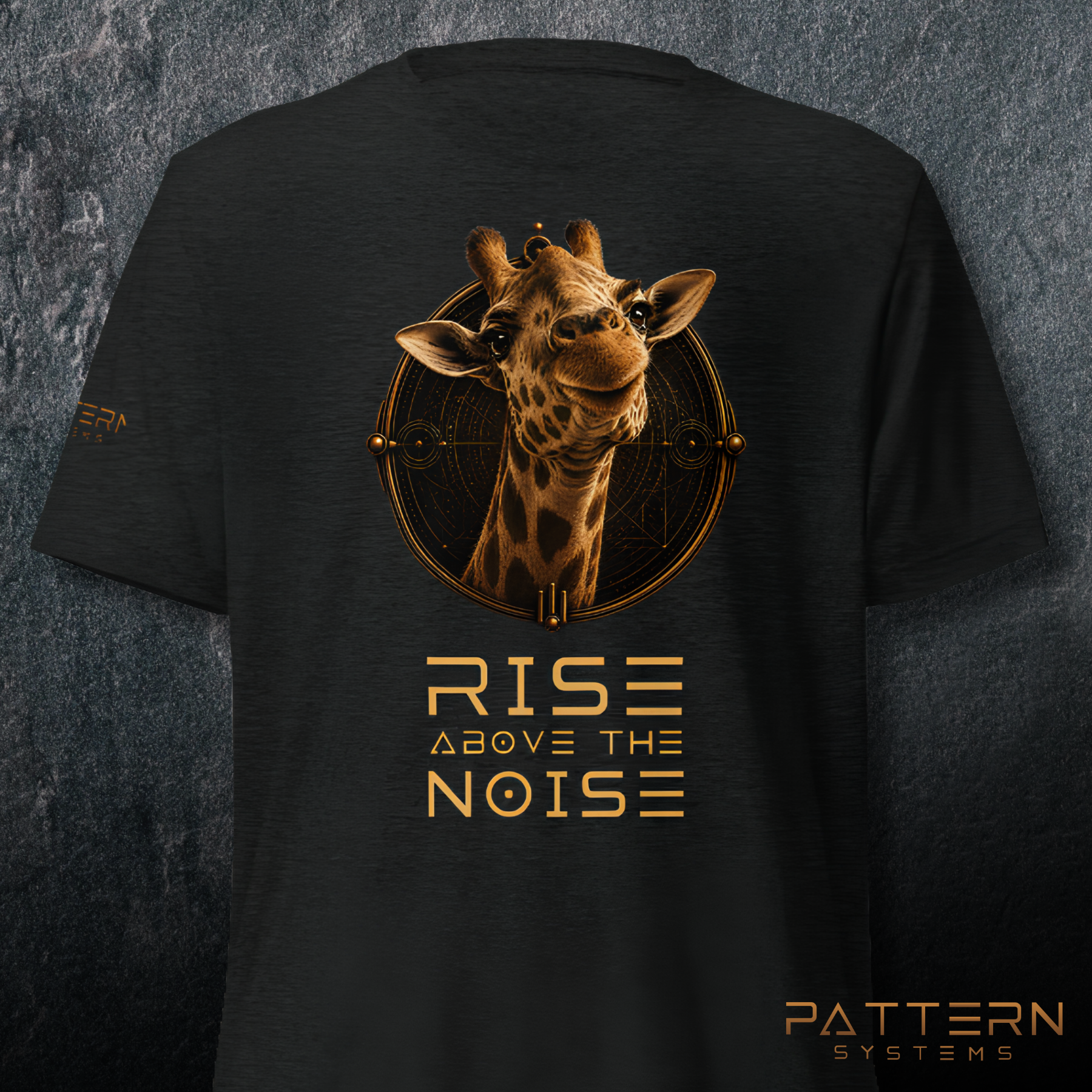 THE GIRAFFE — Rise Above The Noise (Back Design)