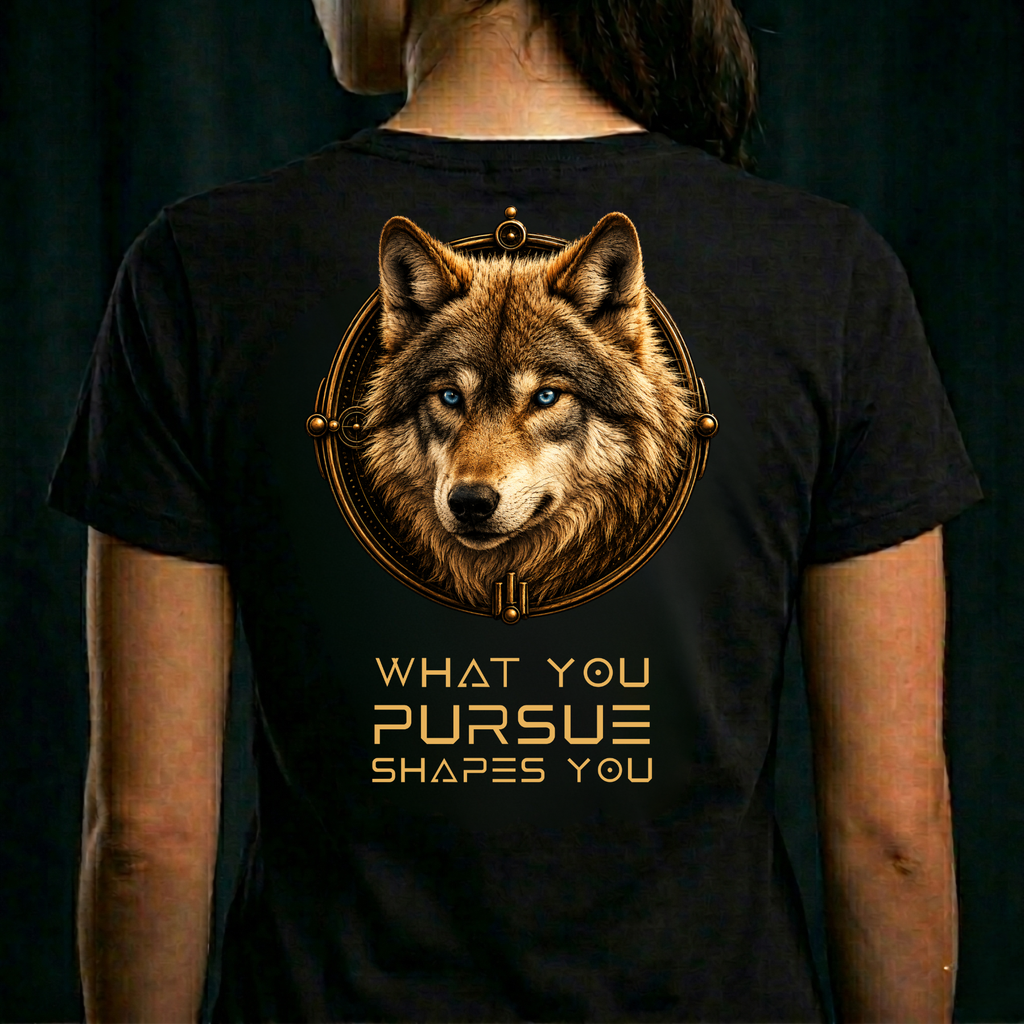 THE WOLF — What You Pursue Shapes You (Back Design)
