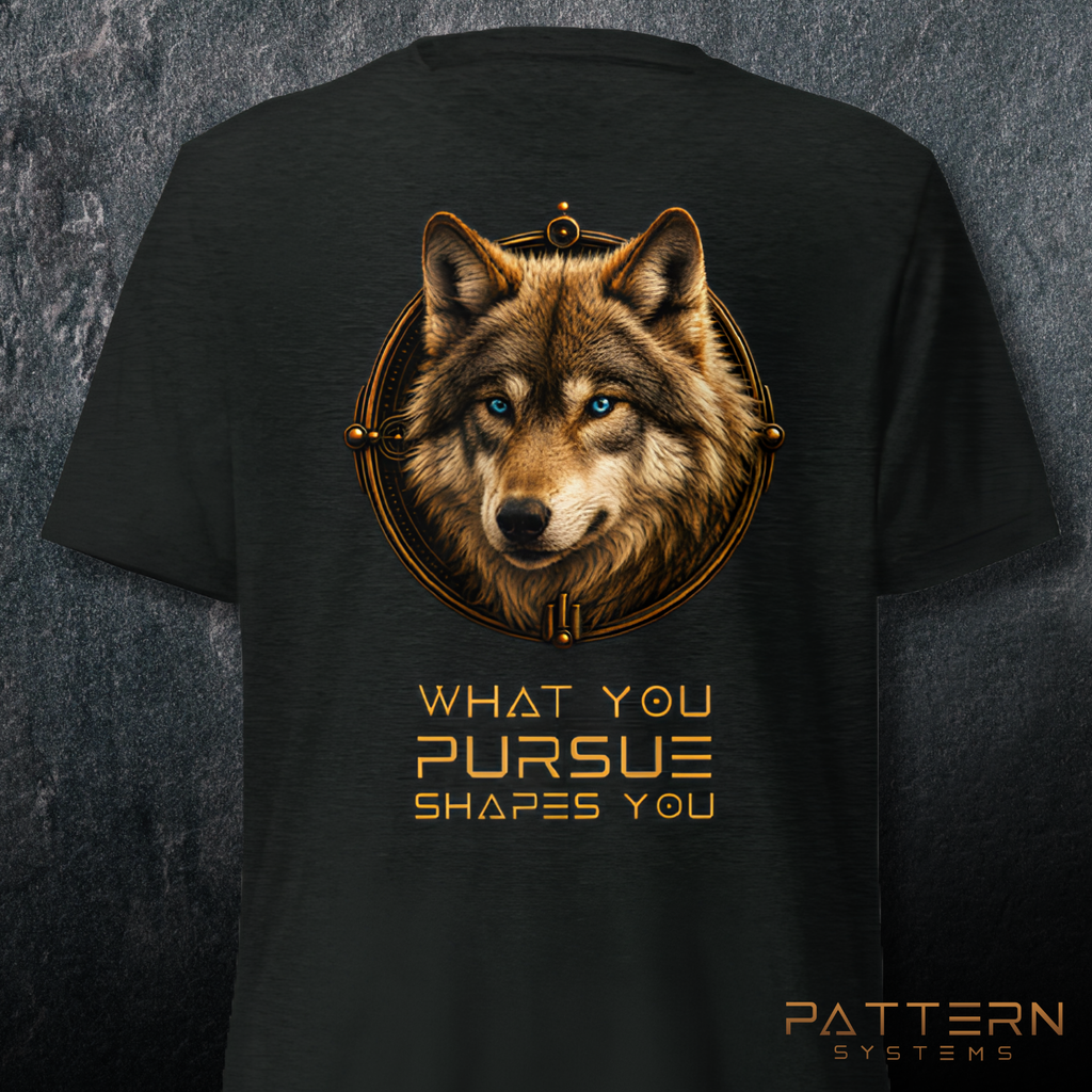 THE WOLF — What You Pursue Shapes You (Back Design)