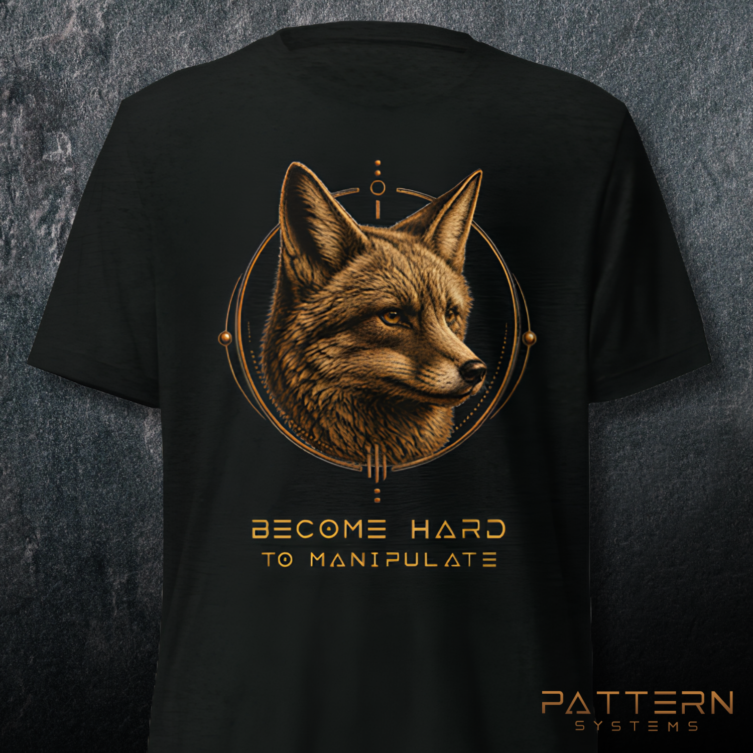 THE FOX — Become Hard to Manipulate (Back Design)