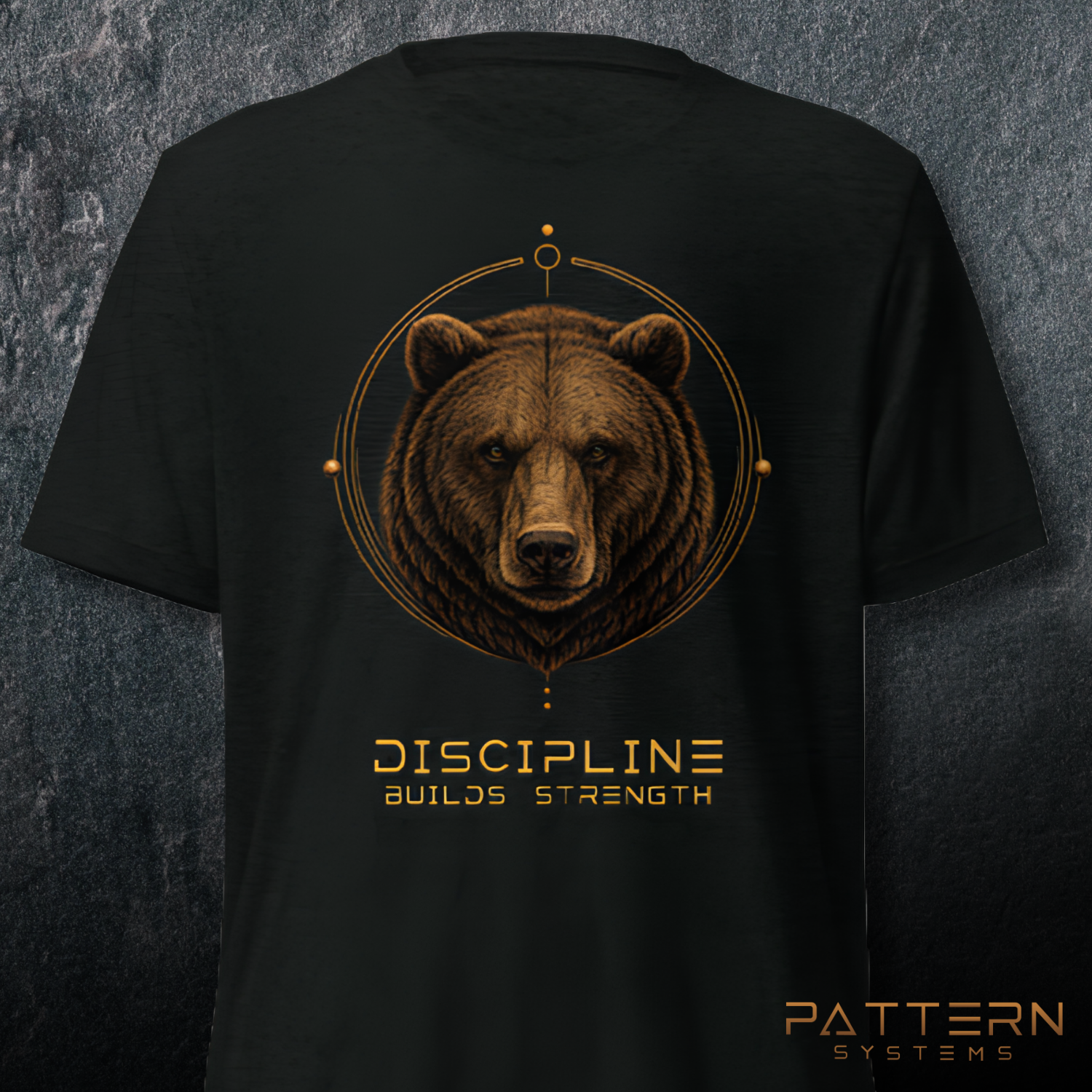 THE BEAR — Discipline Builds Strength (Back Design)