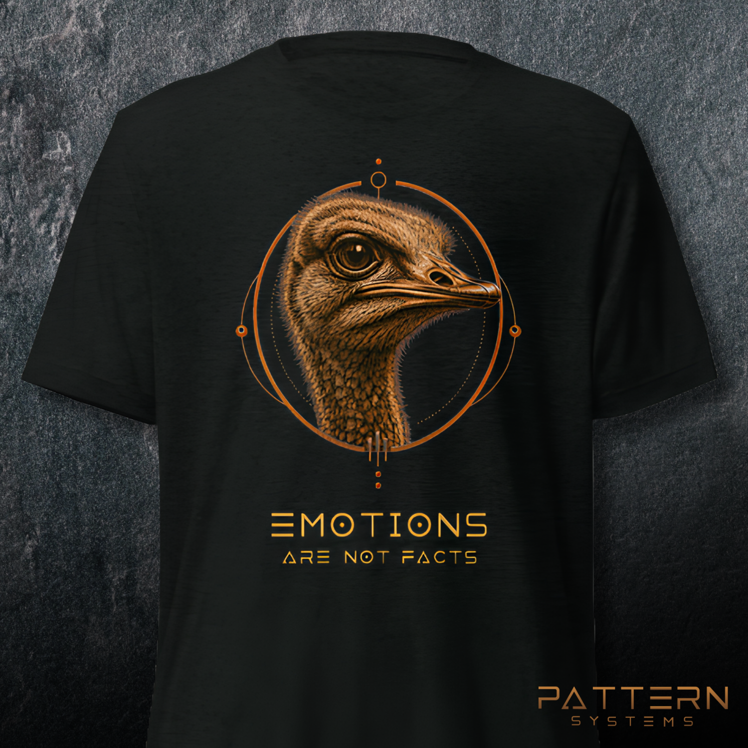 THE OSTRICH — Emotions Are Not Facts (Front Design)