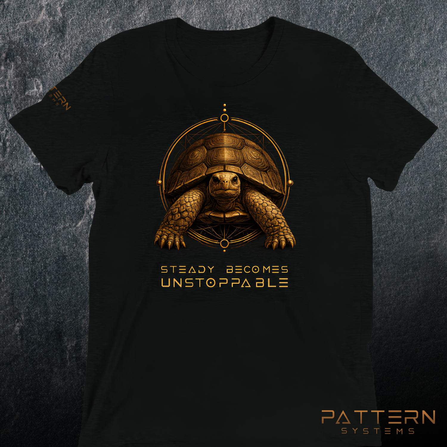 THE TORTOISE — Steady Becomes Unstoppable (Back Design)