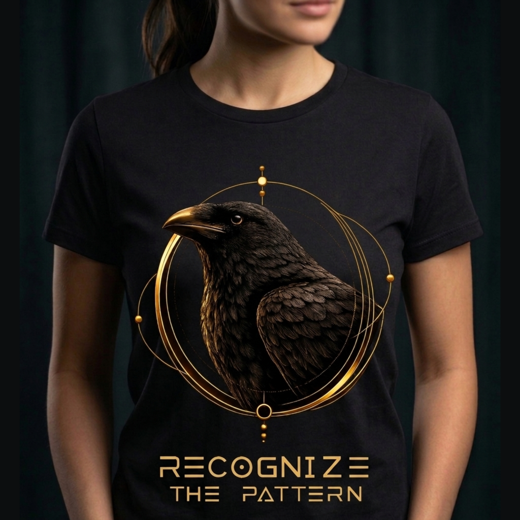 THE RAVEN — Recognize the Pattern (Front Design)