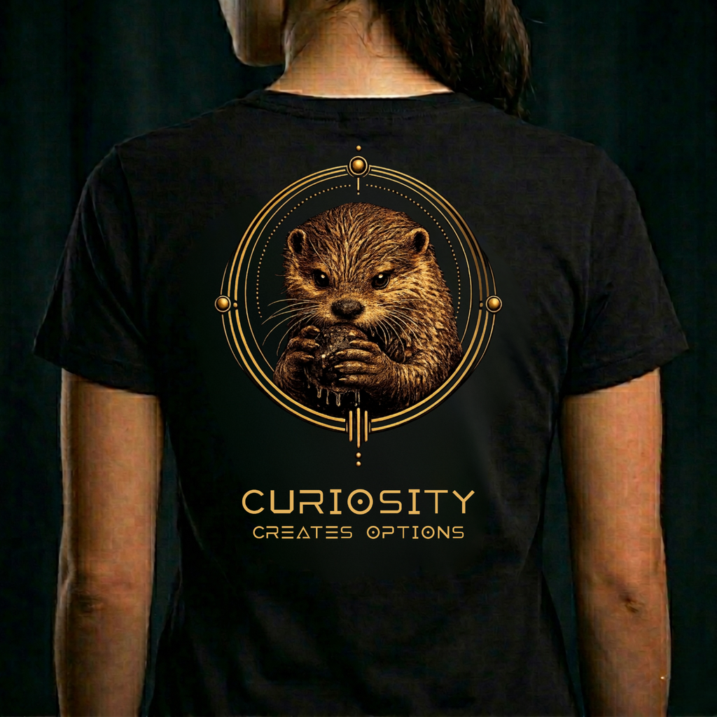 THE OTTER — CURIOSITY CREATES OPTIONS (Back Design)