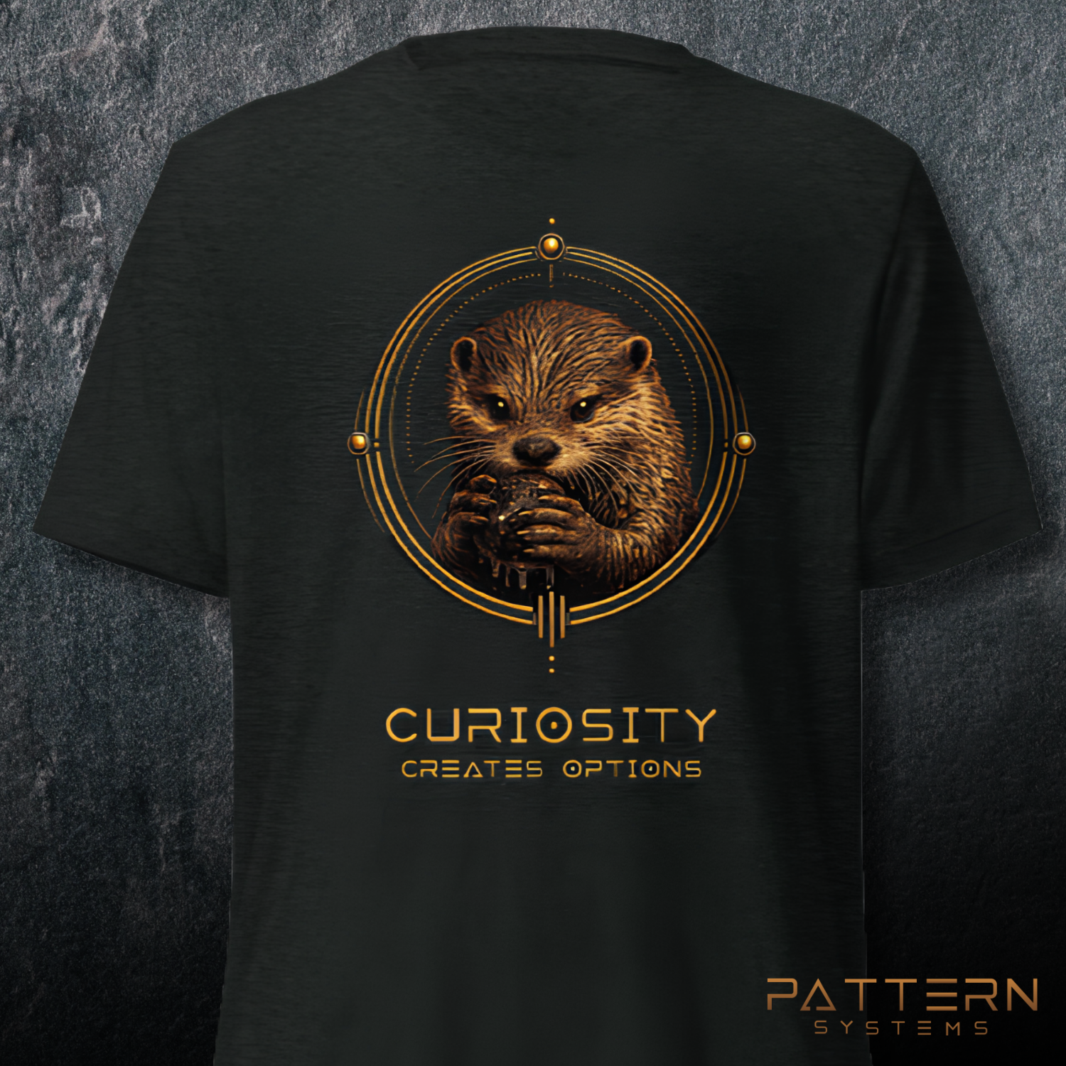 THE OTTER — CURIOSITY CREATES OPTIONS (Back Design)