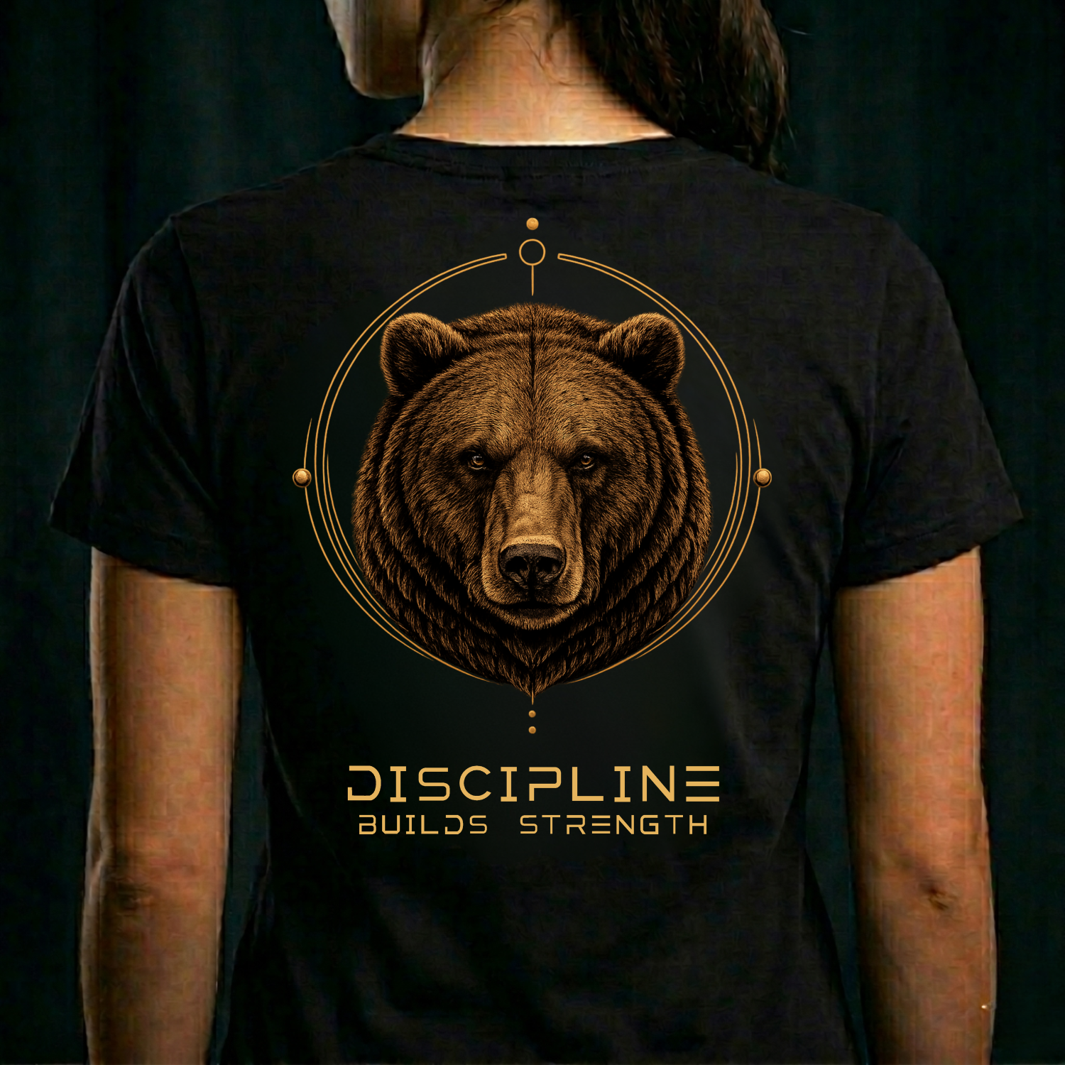 THE BEAR — Discipline Builds Strength (Back Design)