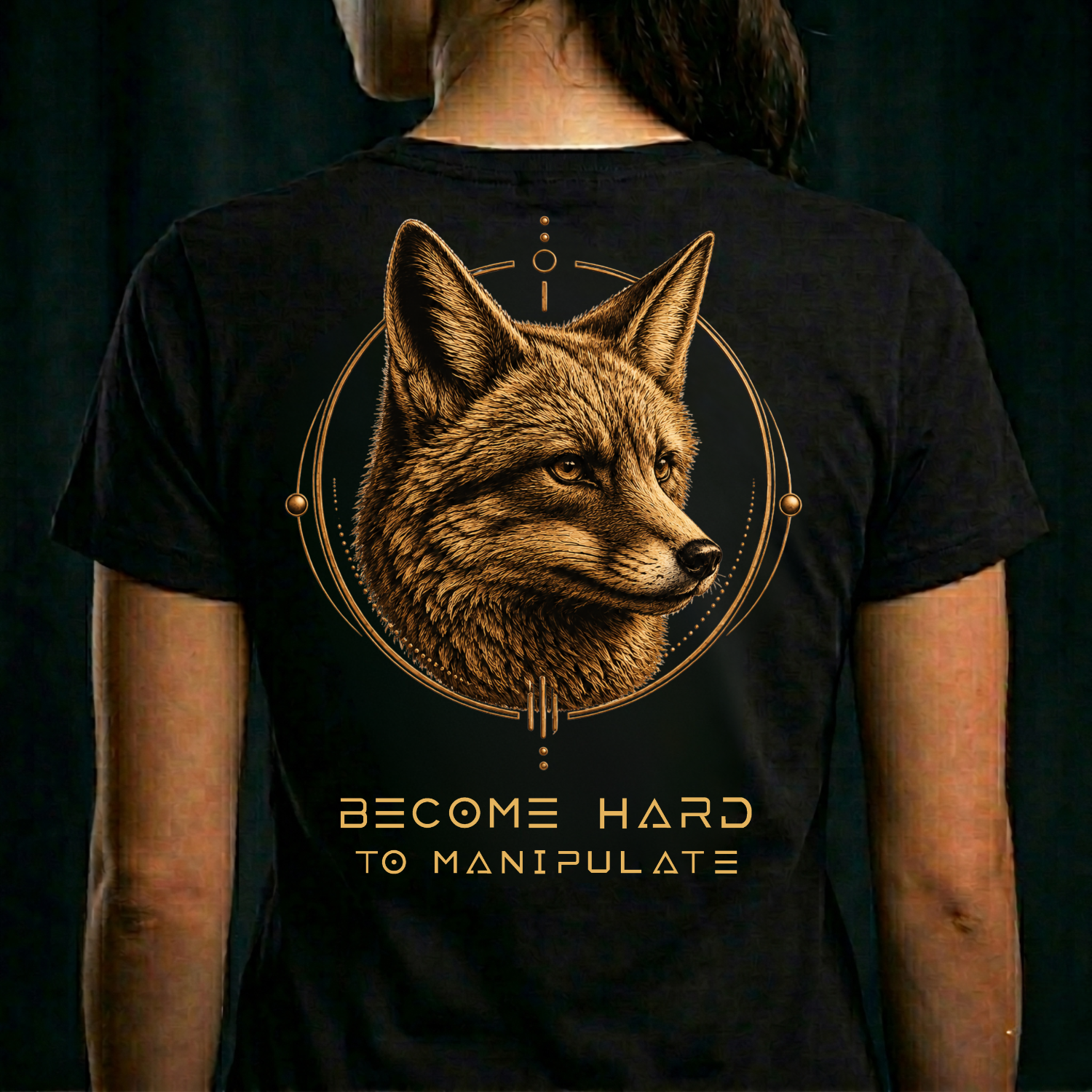 THE FOX — Become Hard to Manipulate (Back Design)