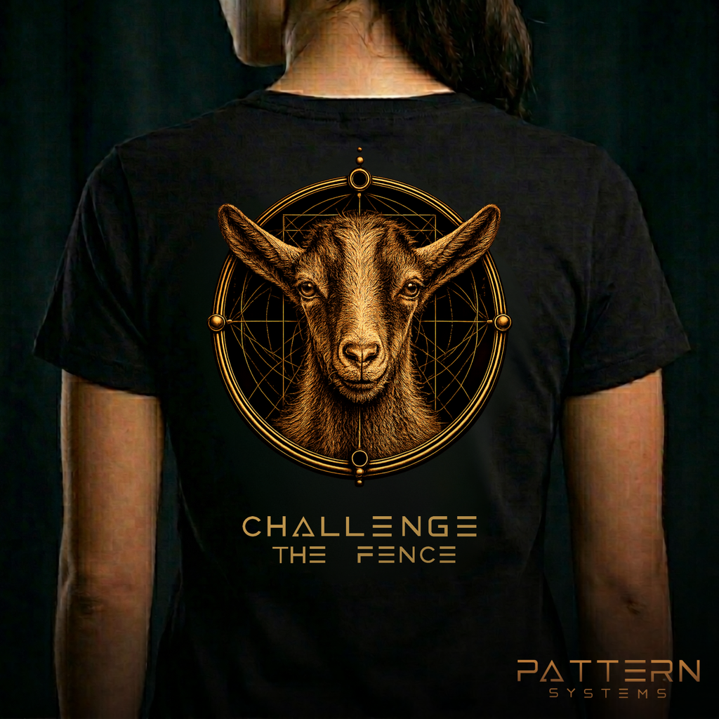 THE GOAT — Challenge The Fence (Back Design)
