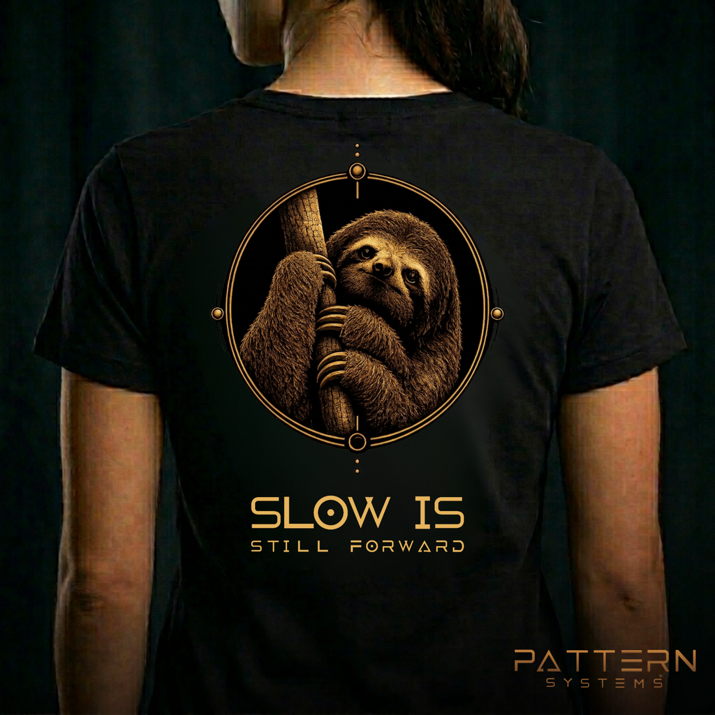 THE SLOTH — Slow is Still Forward (Back Design)