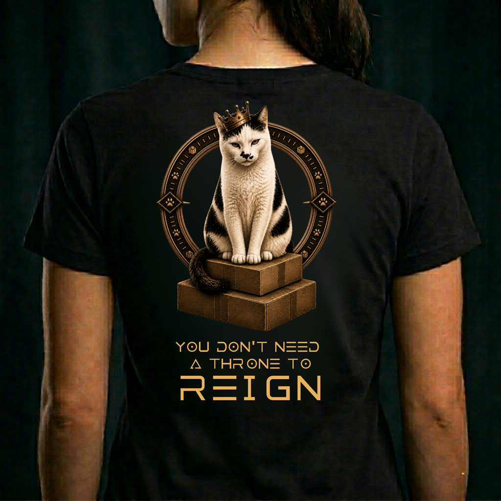 THE SMUDGE COLLECTION - You Don't Need A Throne To Reign (Back Design)
