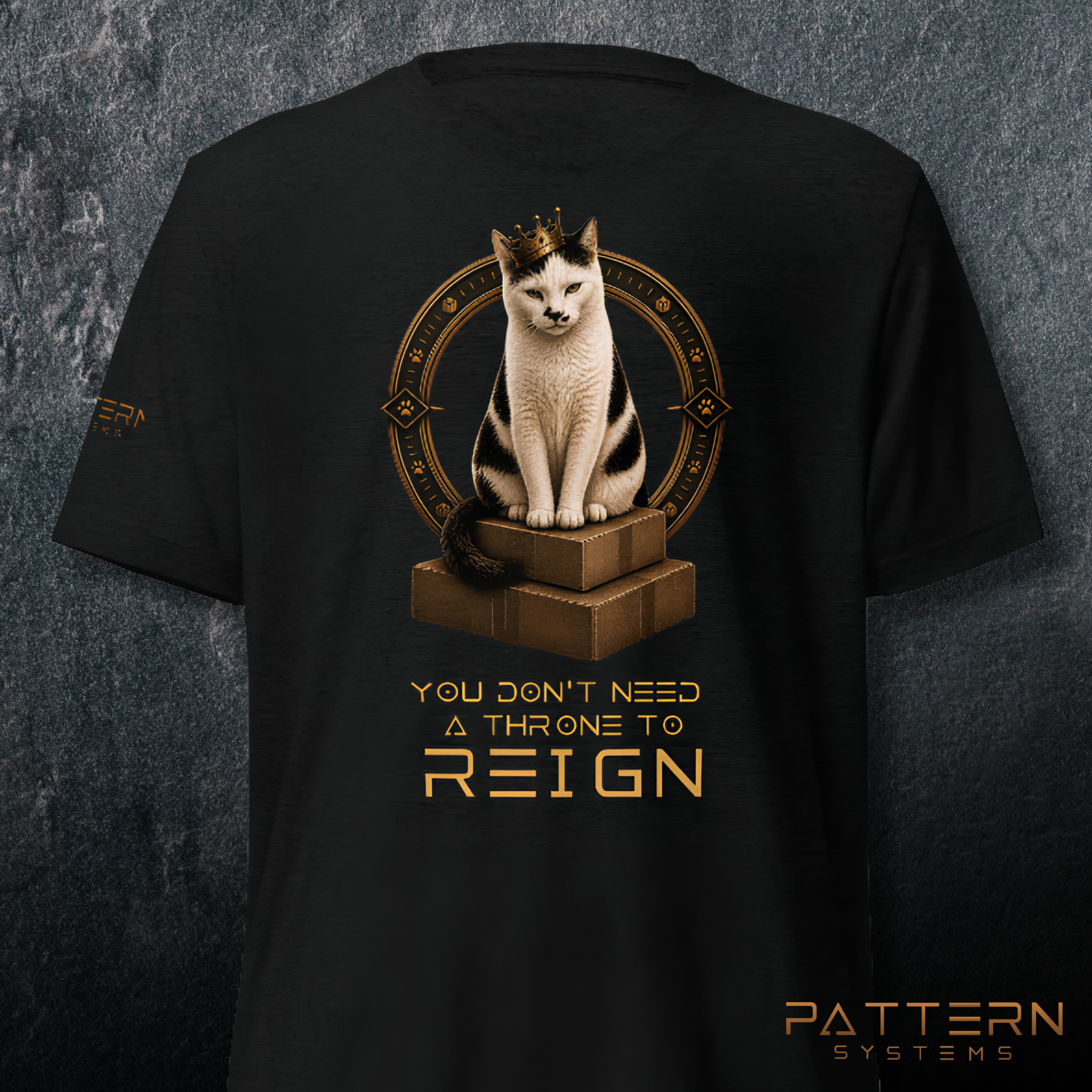 THE SMUDGE COLLECTION - You Don't Need A Throne To Reign (Back Design)