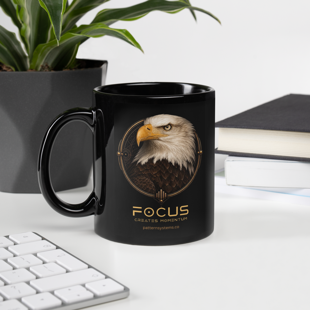 THE EAGLE — Focus Creates Momentum | Mug